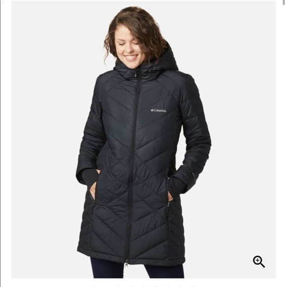 Columbia Long Hooded Omni-heat Jacket